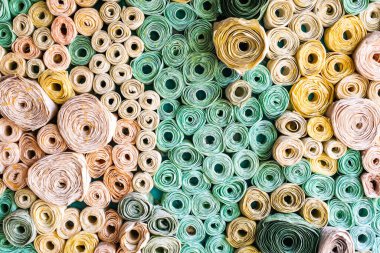 Tayland 'daki dut kağıdı arka planı.