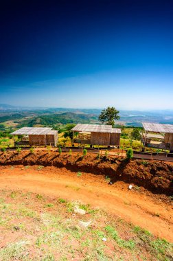 Scenic view at Doi Sa Ngo viewpoint, Chiang Rai province.