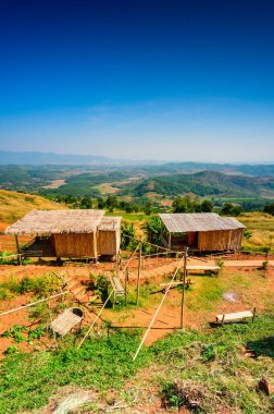 Scenic view at Doi Sa Ngo viewpoint, Chiang Rai province.