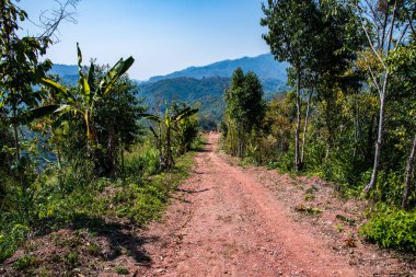 Tayland 'ın Nan ilinde Koht Sung Vilayeti.