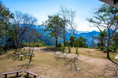 Tayland 'ın Nan ilinde sahne noktası.