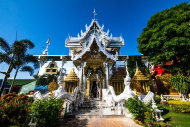 Buddha image hall in Pa Sang Ngam temple, Thailand.