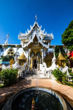 Buddha image hall in Pa Sang Ngam temple, Thailand.