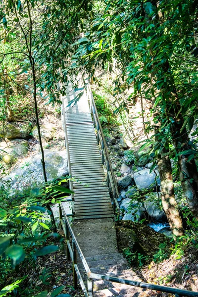 Small bridge at Sapan waterfall, Thailand.