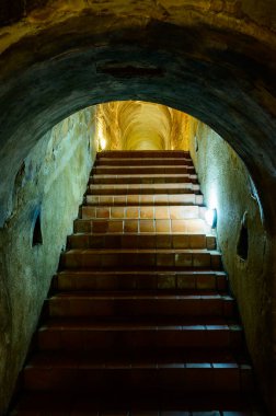 Ancient Tunnel at Wat Umong, Chiangmai Province.