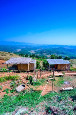 Scenic view at Doi Sa Ngo viewpoint, Chiang Rai province.