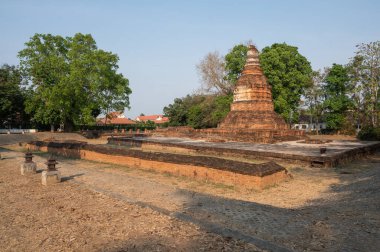 Panorama view of I-Kang temple or Wat I-Kang, Chiang Mai province.