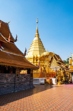 Wat Phra That Doi Suthep or Phra That Doi Suthep temple in Chiang Mai province, Thailand.