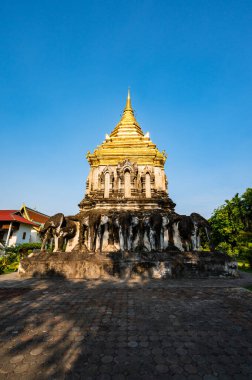 Wat Chiang Mun or Chiang Mun Temple in Chiang Mai Province, Thailand.