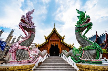 Wat Den Salee Sri Muang Gan or Ban Den temple, Chiang Mai province.