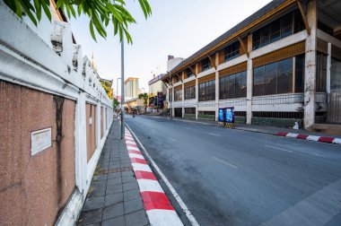 CHIANG MAI, THAILAND - April 27, 2020 : Chiang Mai town at Chang Khlan Road, Thailand.