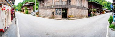 CHIANG MAI, THAILAND - May 14, 2020 : Mae Kampong Village in Chiang Mai Province, Thailand.
