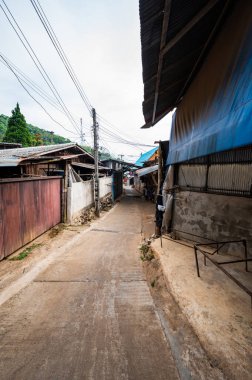 Doi Pui Mong hill tribe village at Doi Suthep Pui national park, Thailand.