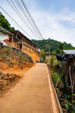 Doi Pui Mong hill tribe village at Doi Suthep Pui national park, Thailand.