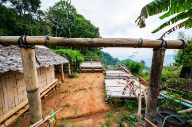 Park and viewpoint at Doi Suthep Pui national park, Chiang Mai province.