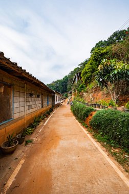 Doi Pui Mong hill tribe village at Doi Suthep Pui national park, Thailand.