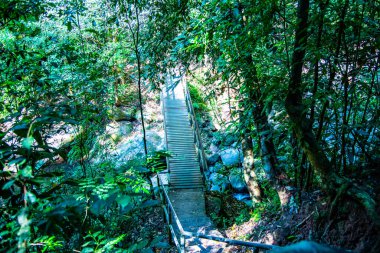 Small bridge at Sapan waterfall, Thailand.