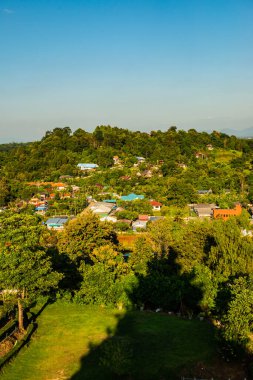 Tayland 'ın Chiang Rai bölgesindeki yerli köy..