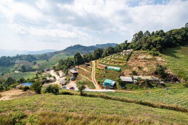 Doi Mon Cham  in Chiangmai province, Thailand.
