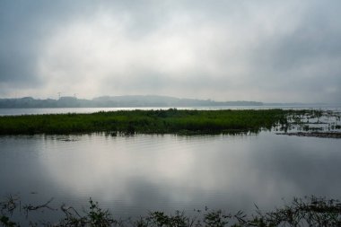 Kwan Phayao lake at early morning, Phayao province.