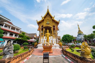 Bupparam temple in Chiang Mai province, Thailand.