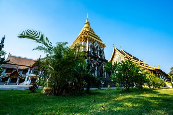 Ват Чиангмун Храм Чиангмун Провинции Чиангмай Таиланд — стоковое фото