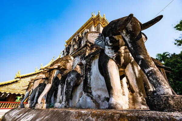 Wat Chiang Mun Chiang Mun Temple Chiang Mai Province Thailand — Stock Photo, Image