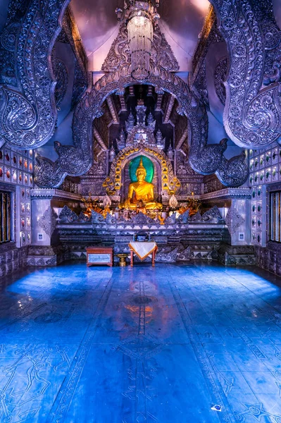 Chiang Mai Thailand April 2020 Beautiful Buddha Statue Wat Sri — Photo