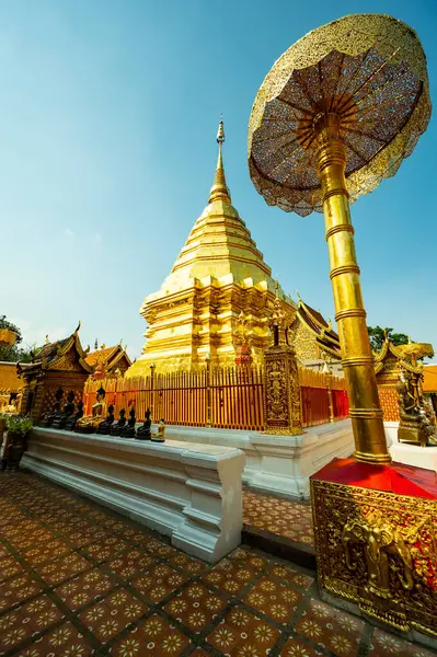 Wat Phra Doi Suthep Phra Doi Suthep Temple Chiang Mai — Foto de Stock