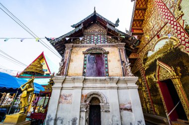Ancient monastery library in Pa Sang Ngam temple, Thailand.