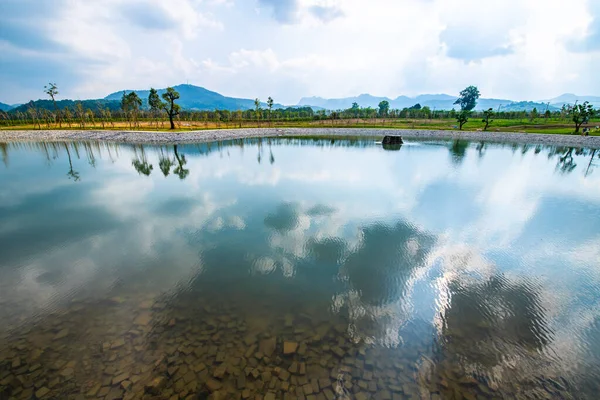 Lake Hinoki Land Thailand — Stock Photo, Image