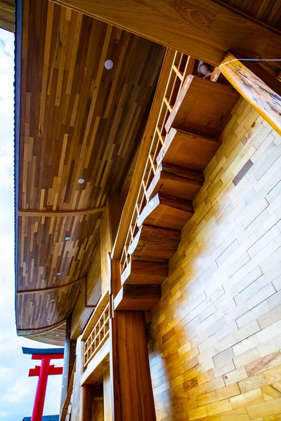 Einige Gebäude Japanischen Stil Hinoki Land Thailand — Stockfoto