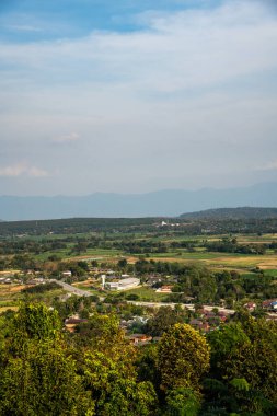 The country view of Wiang Papao district, Thailand.