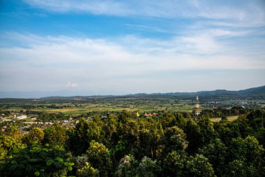 The country view of Wiang Papao district, Thailand.