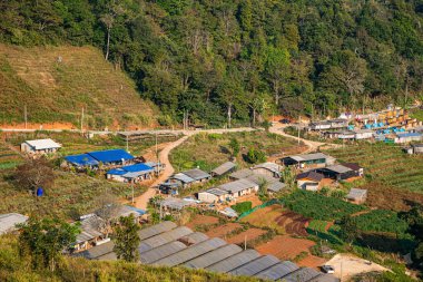 The Chiangmai country on mountain, Thailand.