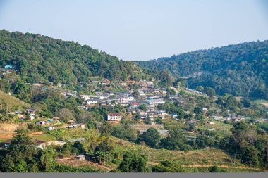 The Chiangmai country on mountain, Thailand.