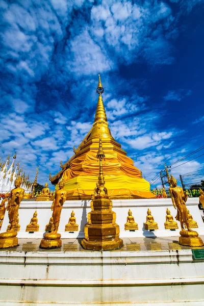 Храм Понг Сунан Провинции Прэ Таиланд — стоковое фото