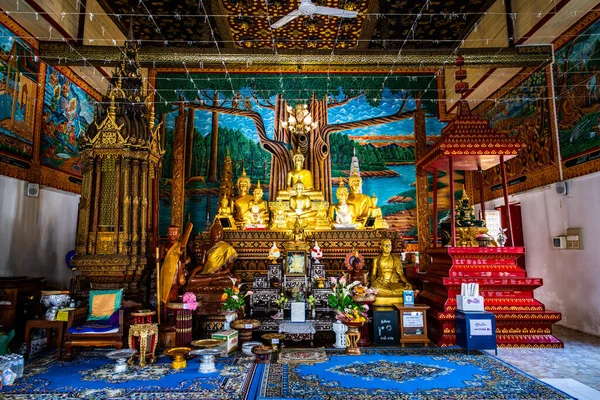 Estatua Buda Templo Pong Sunan Tailandia — Foto de Stock