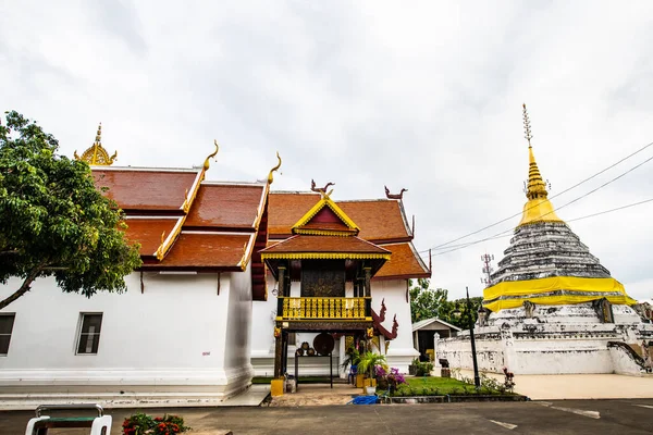 Stary Kościół Wat Laung Świątyni Tajlandii — Zdjęcie stockowe