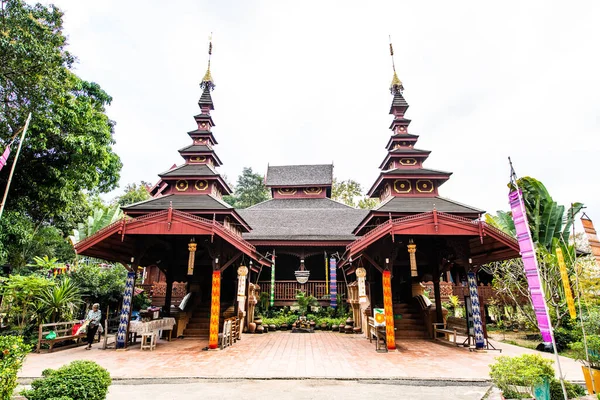 Chom Sawan Temple Phrae Province Thailand — Stock Photo, Image