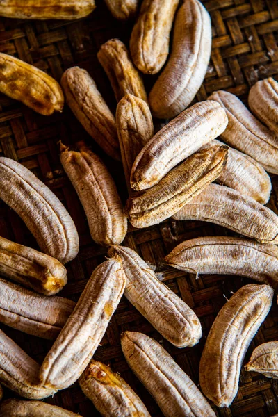 stock image Sun dried banana, Thailand.