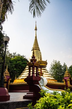 Ancient pagoda in Don Tan temple, Thailand.