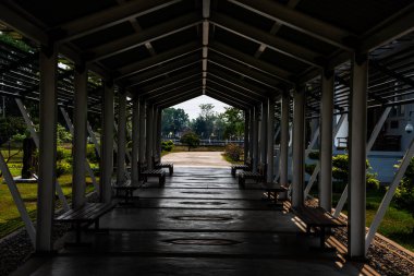 Çerçeveli yürüyüş yolu, Tayland.