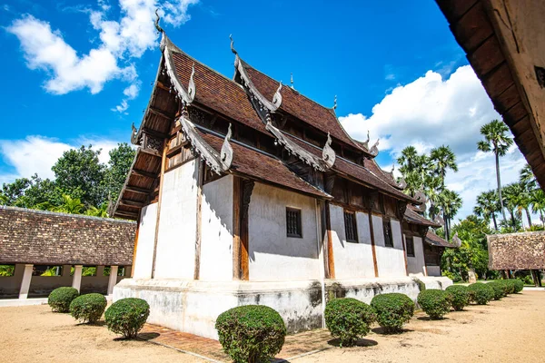 Wat Ton Kain Intharawat Temple Chiangmai Province Thailand — Stockfoto