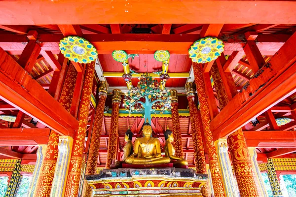 Ancient Buddha Pong Sanuk Temple Lampang Province — Stock Photo, Image