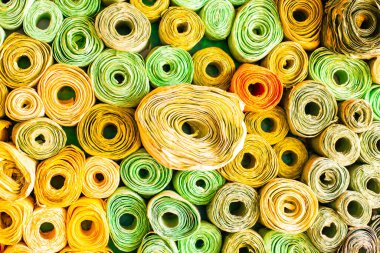 Tayland 'daki dut kağıdı arka planı.