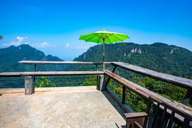 Pha Hi village on the mountain, Chiang Rai province.