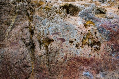 Ancient drawing in Phratupha rock painting, Lampang province.