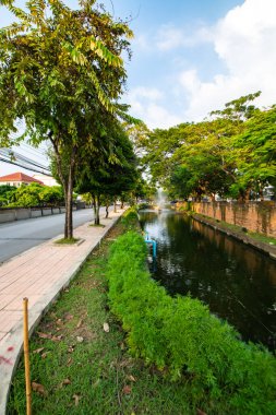 Landscape of Lamphun province, Thailand.
