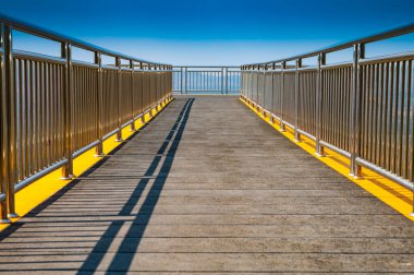 Mae Moh Kömür Madenindeki Gökyüzü Yürüyüş Köprüsü, Lampang Bölgesi.